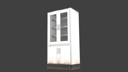 Hospital Cabinet-Low Poly preview image